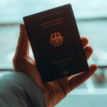 ESTA versus B2 – airport_customs showing passport and travel documents comparison