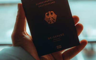 ESTA versus B2 – airport_customs showing passport and travel documents comparison