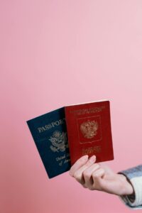 passport_control showing world map with Visa Waiver Program countries highlighted