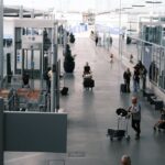 ESTA US travel — family at airport vacation 1