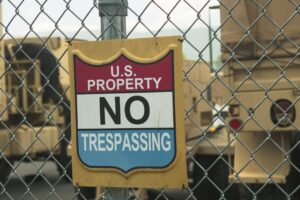 ESTA US travel — us customs border protection sign 1
