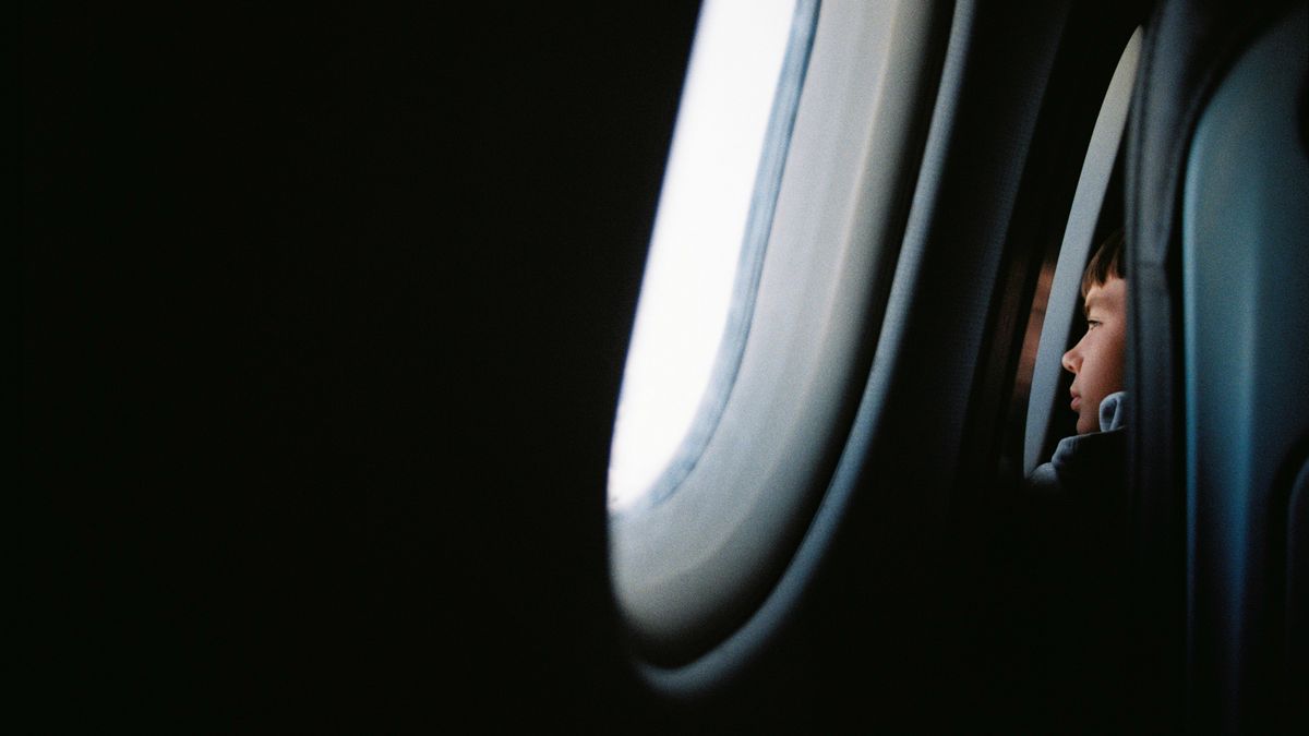 Children traveling by plane to the United States on the Visa Waiver Program