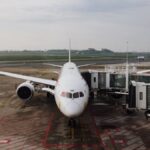 Connecting flight gate where the ESTA connecting flight refund question arises