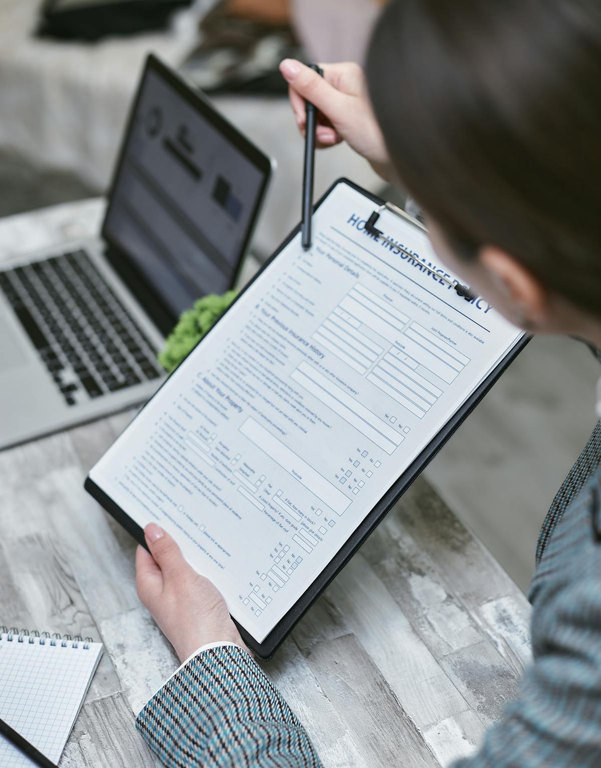 Traveler storing insurance certificate and ESTA approval together