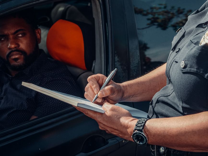 Foreign license and International Driving Permit used when driving on an ESTA