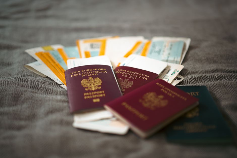 Medical letters and passport prepared for an ESTA for medical treatment trip