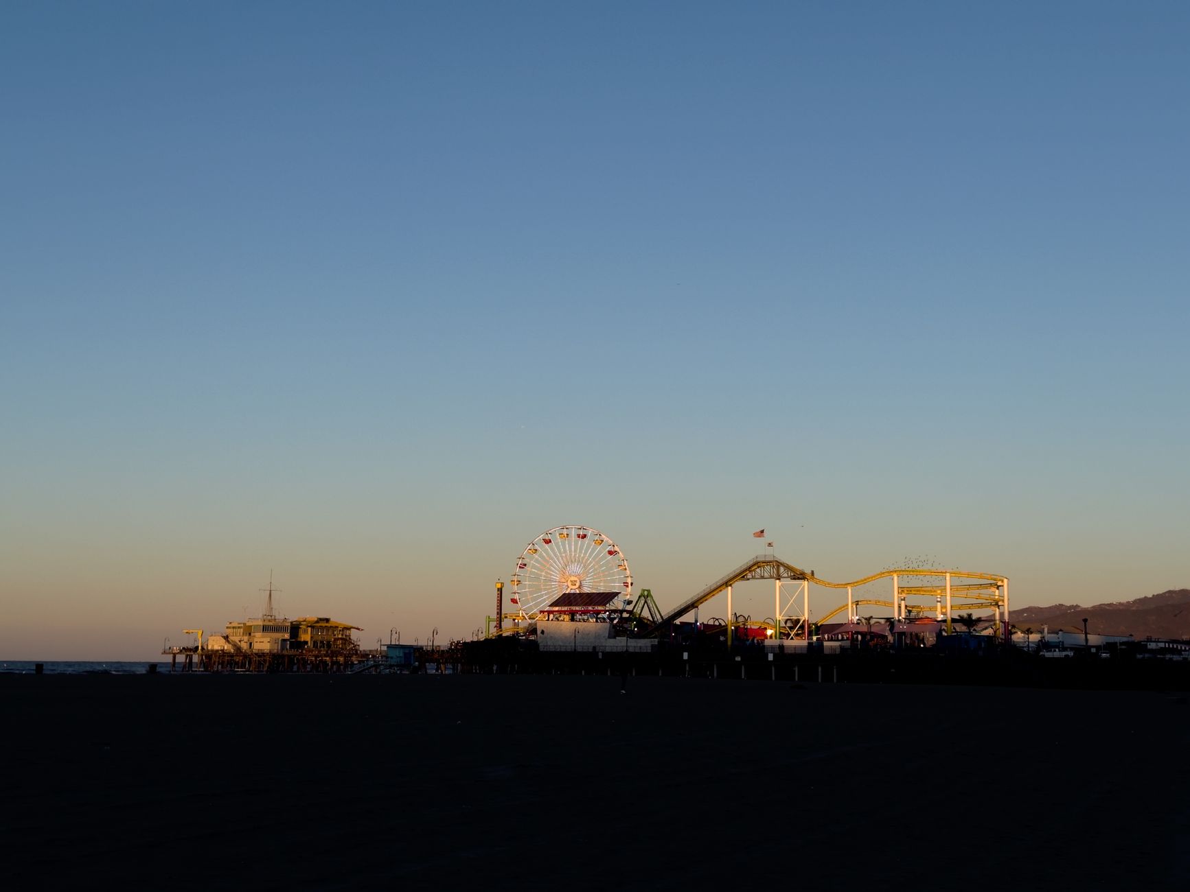 Santa Monica is the western finish of the Route 66 drive