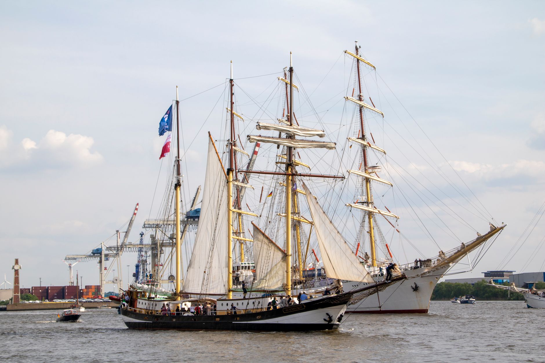 More than 50 tall ships gather for Sail Boston 2026